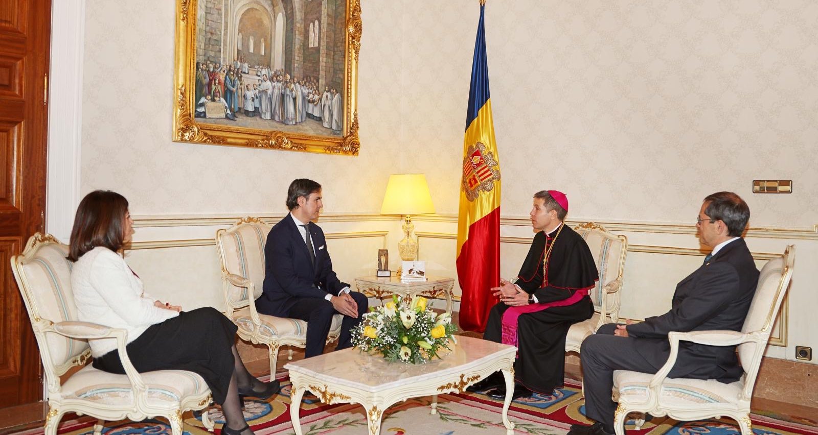 Presentation of the Letter of Credence to the Episcopal Co-Prince of Andorra
